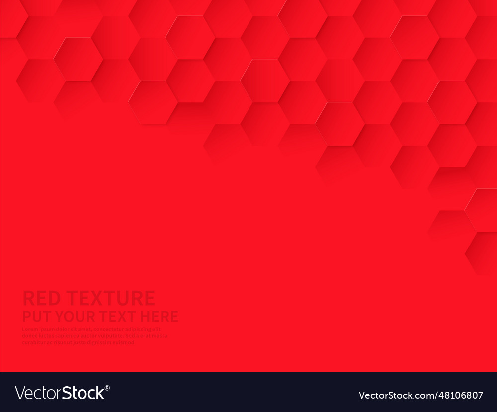 Hex texture red hexagon pattern abstract