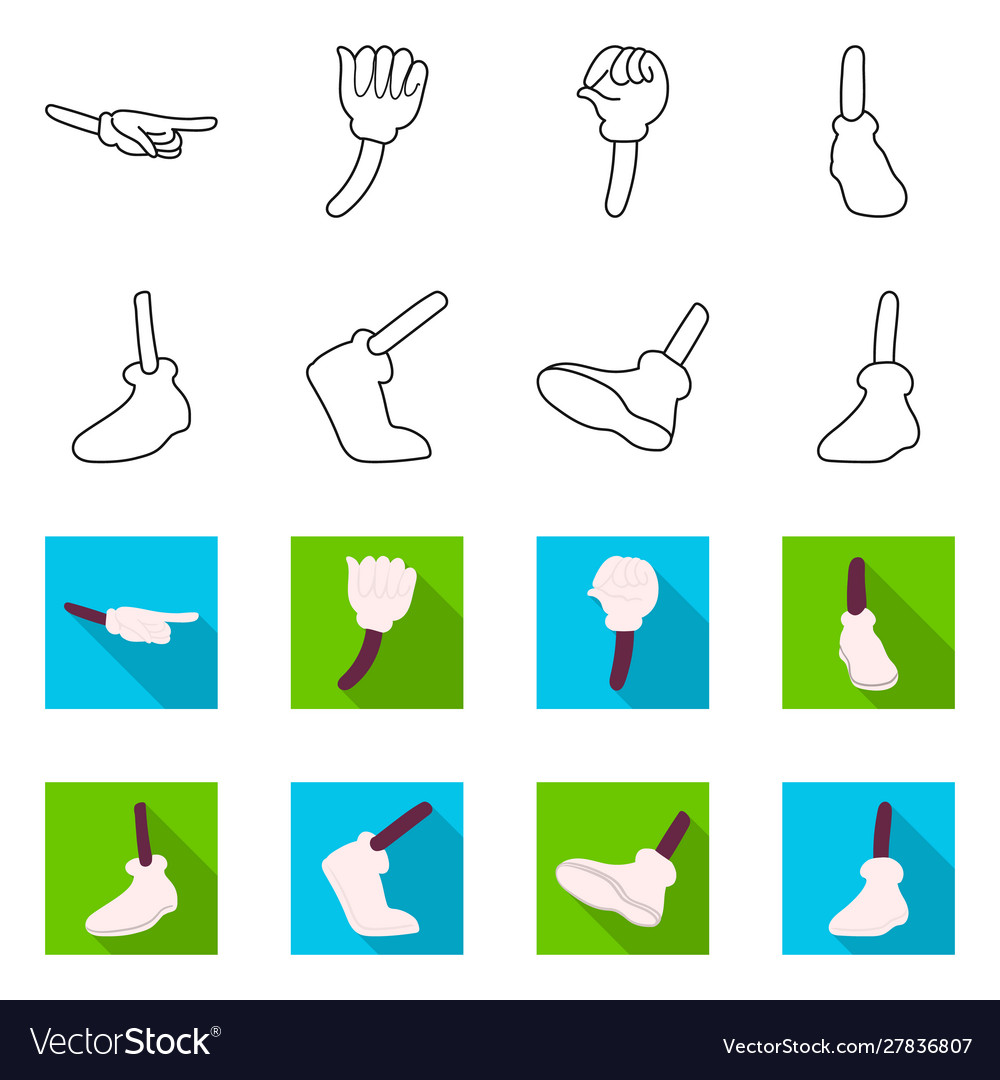 Isolated object animation and gestures logo