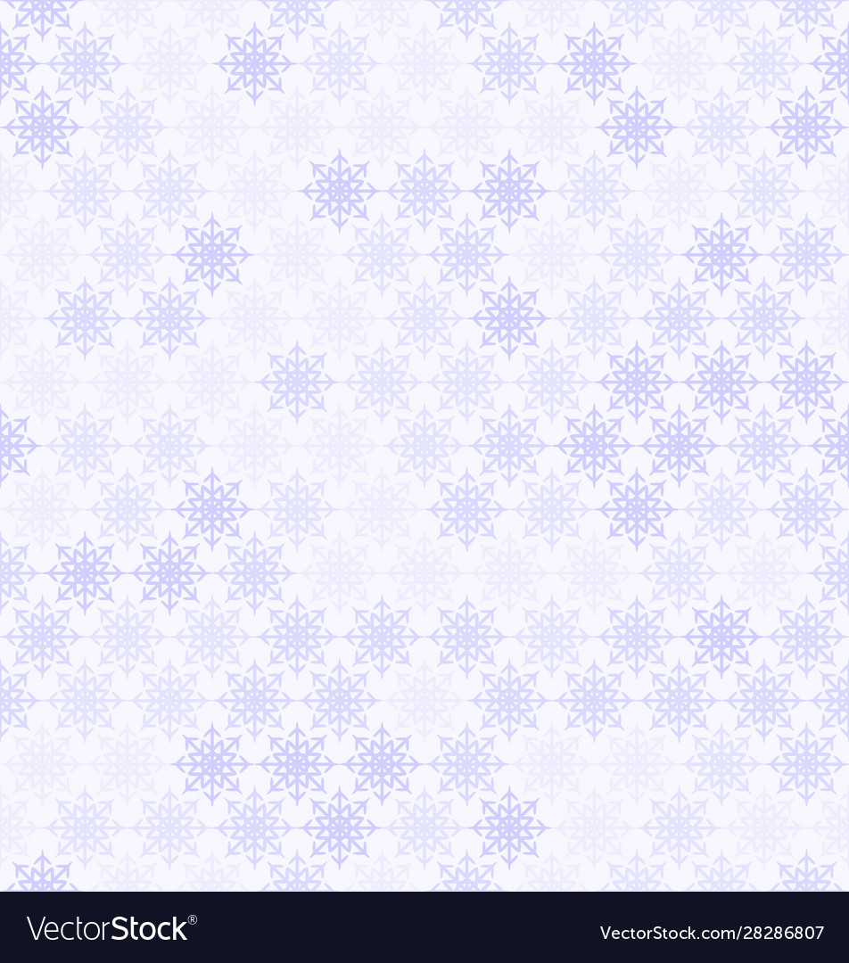 Snowflake pattern seamless winter background