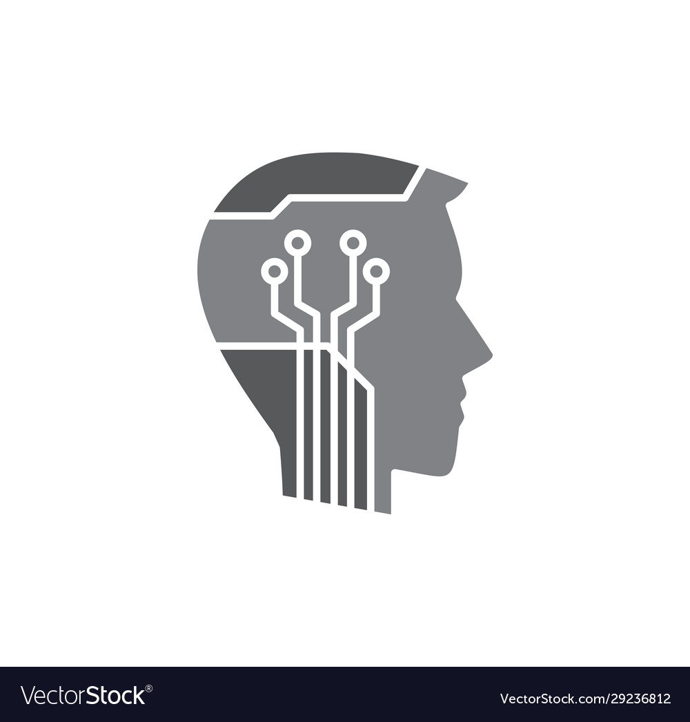 Ai related icon on background for graphic and web Vector Image Ai related icon on background for graphic and web