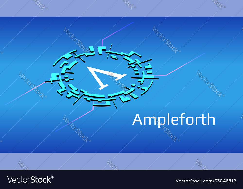 Ampleforth ampl isometric token symbol