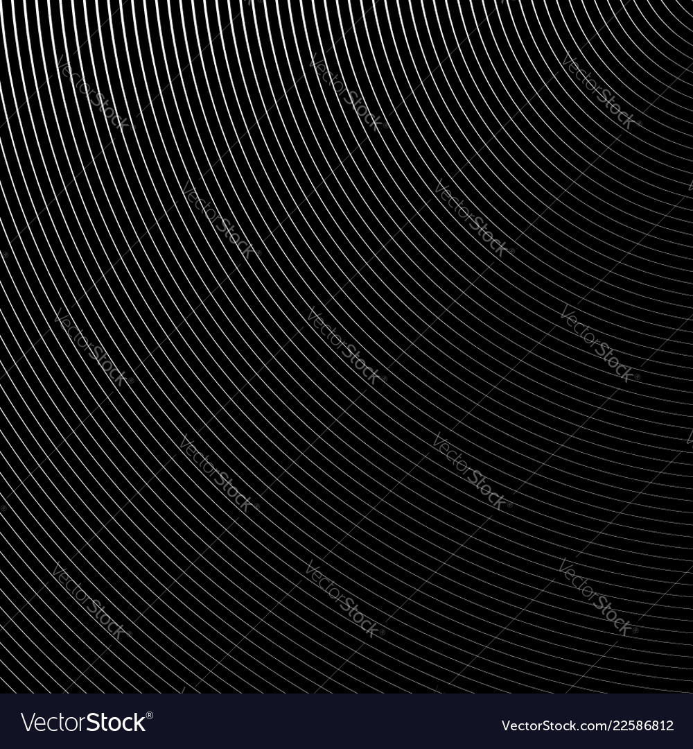 Circle pattern with dynamic irregular lines vector image Circle pattern with dynamic irregular lines