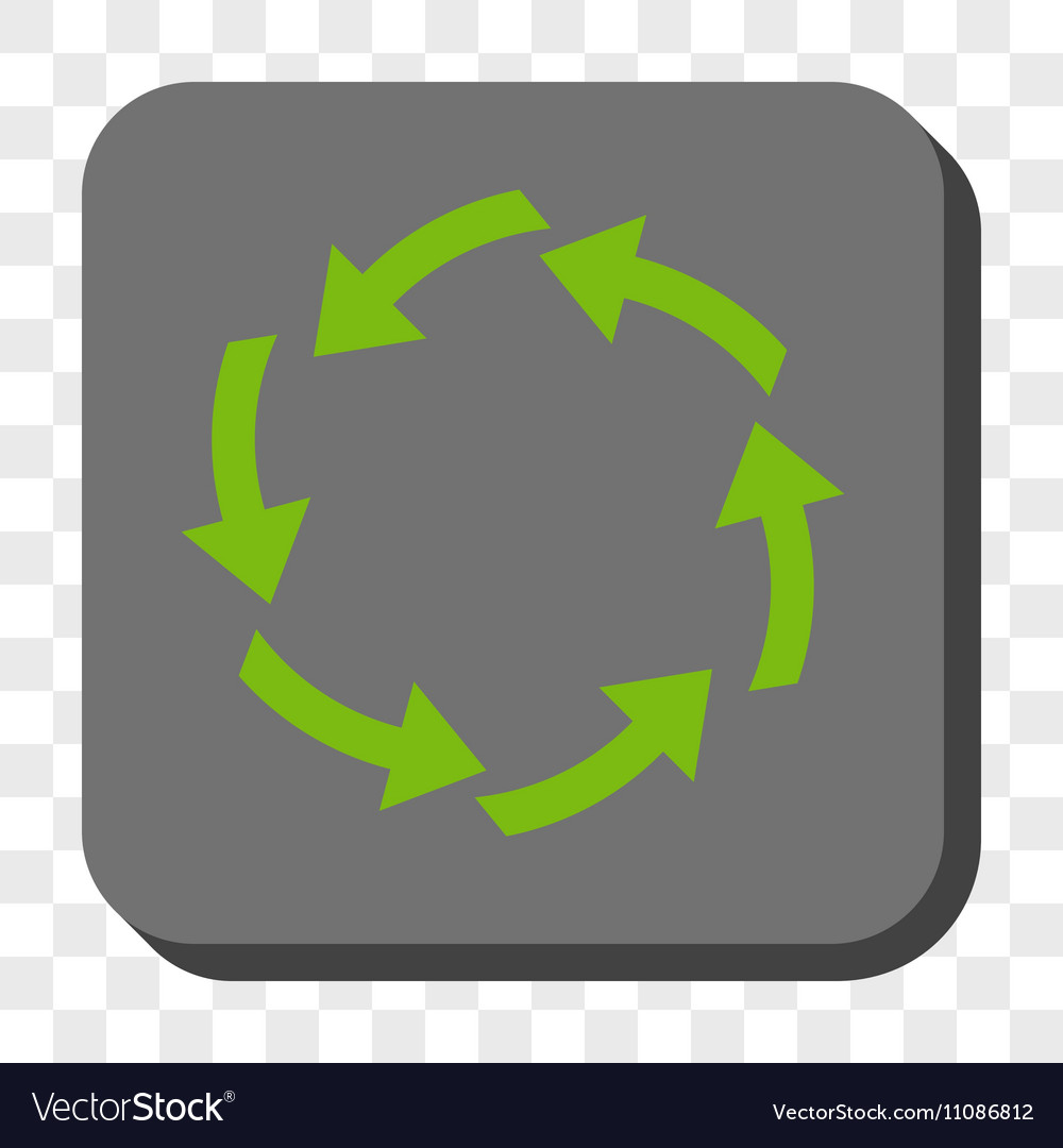 Circulation rounded square button