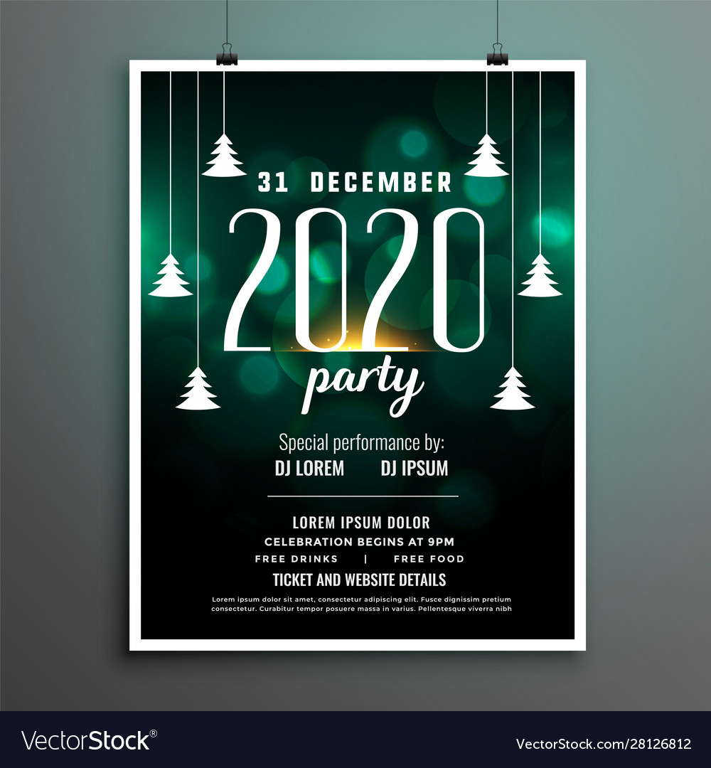 NYE Party Flyer, Print Templates