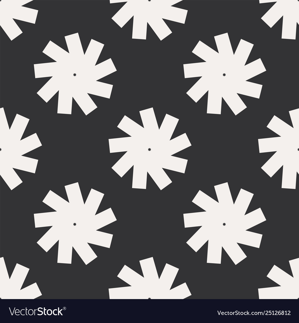 Geometric abstract pattern from repetitive shapes
