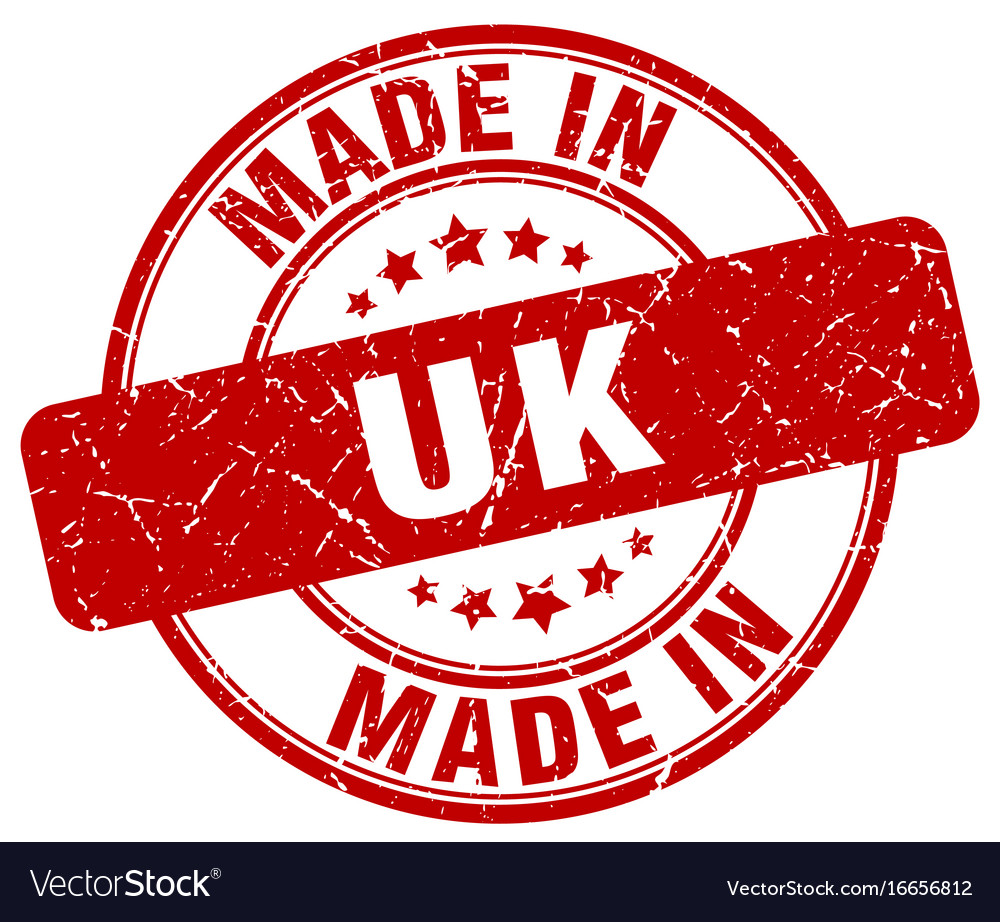 Made in uk royalty free vector image vectorstock