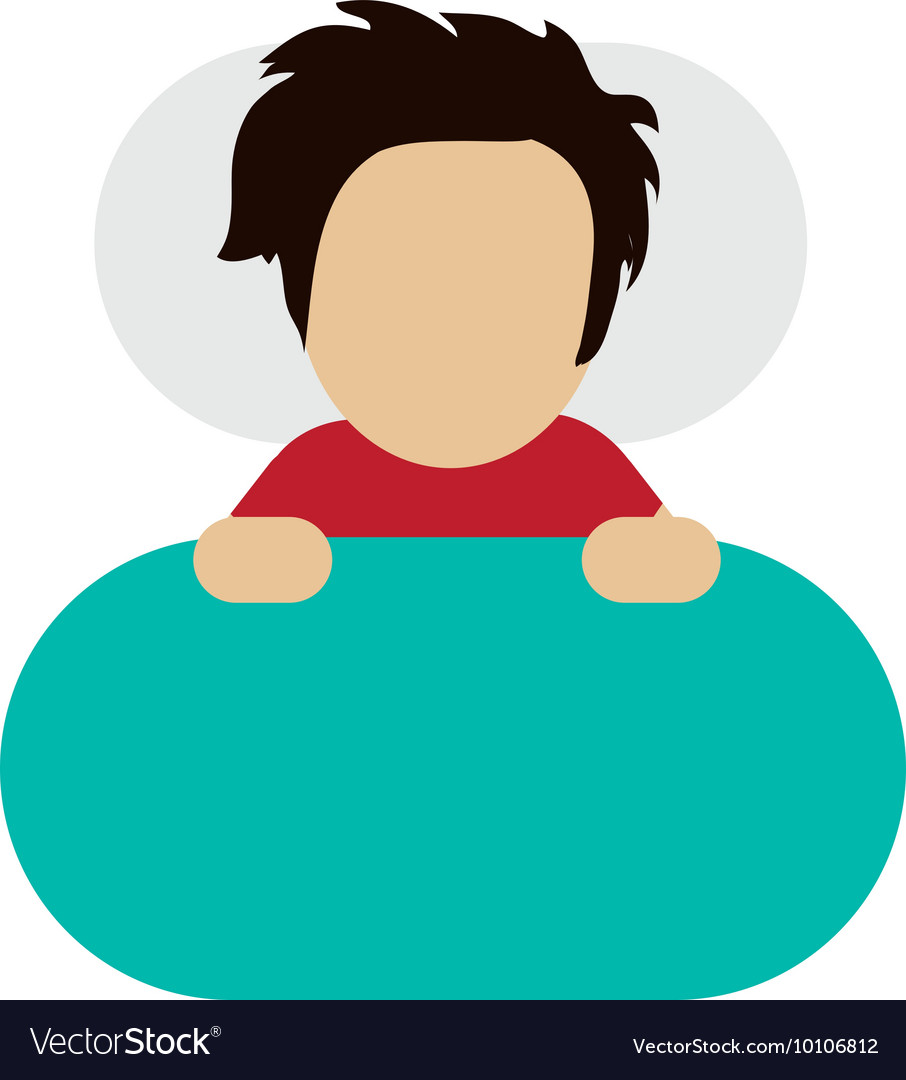 Man sleeping icon