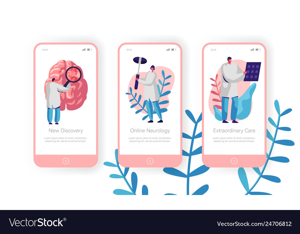 Neurology App Mobile Interface