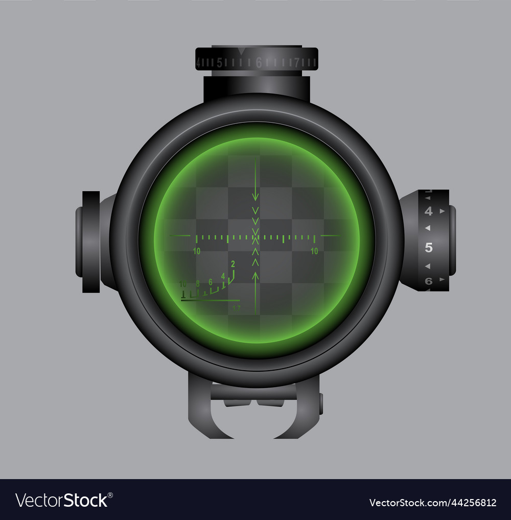 Sniper Scope Zoom View