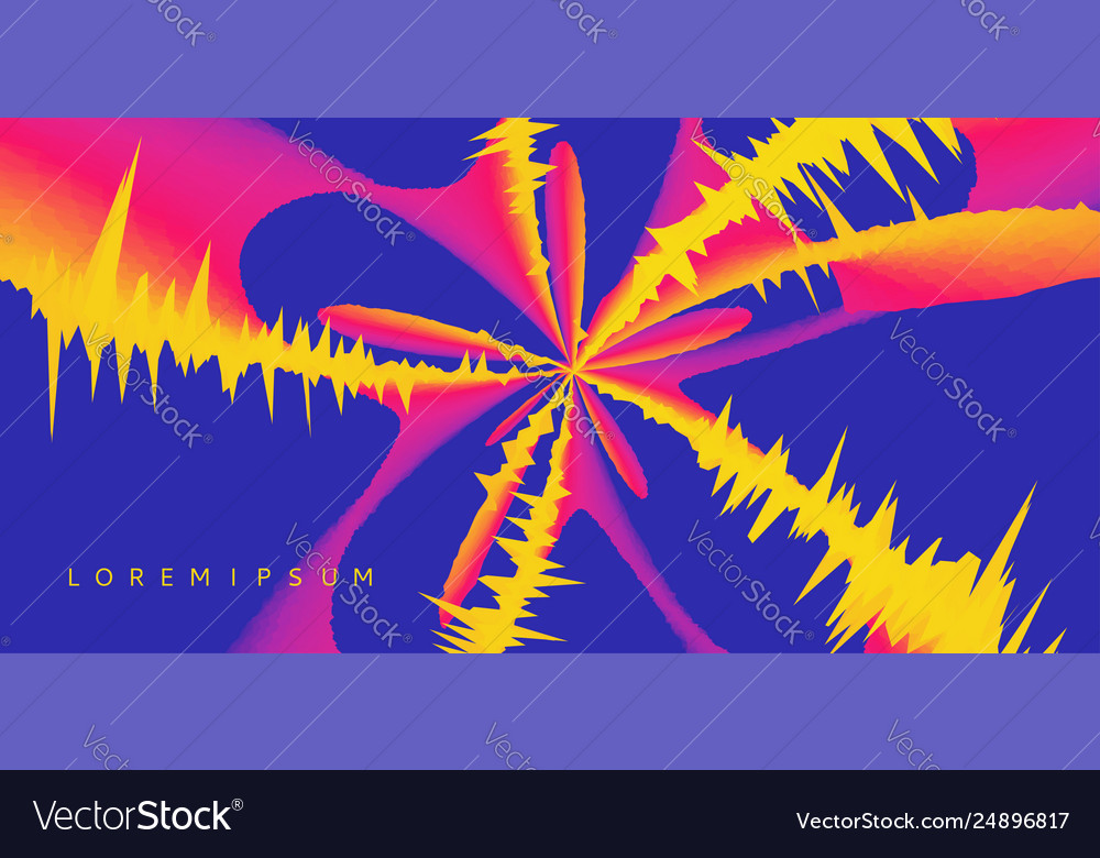 Abstract background with prickly thorns