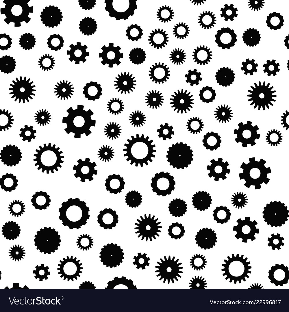 Clockwork Cogwheel Pattern