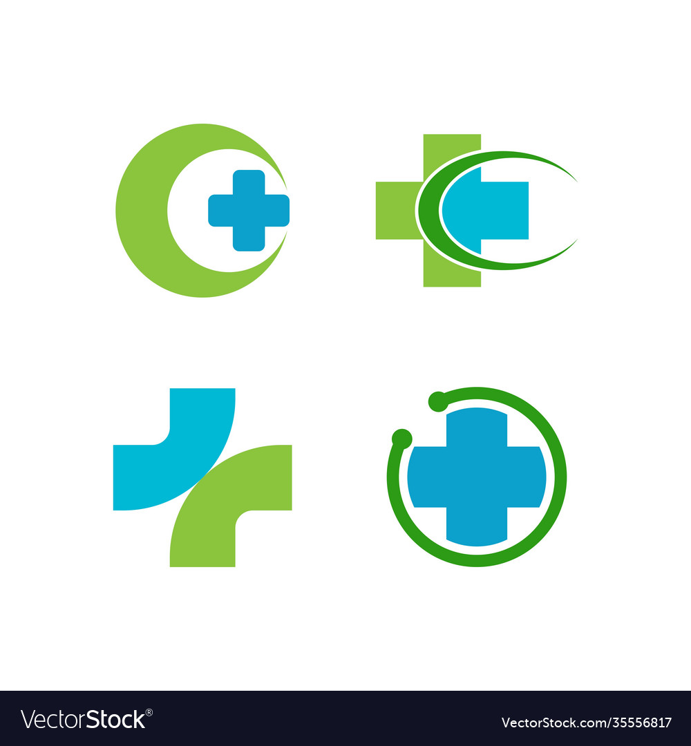 Health Medical Logo Royalty Free Vector Image - Vectorstock