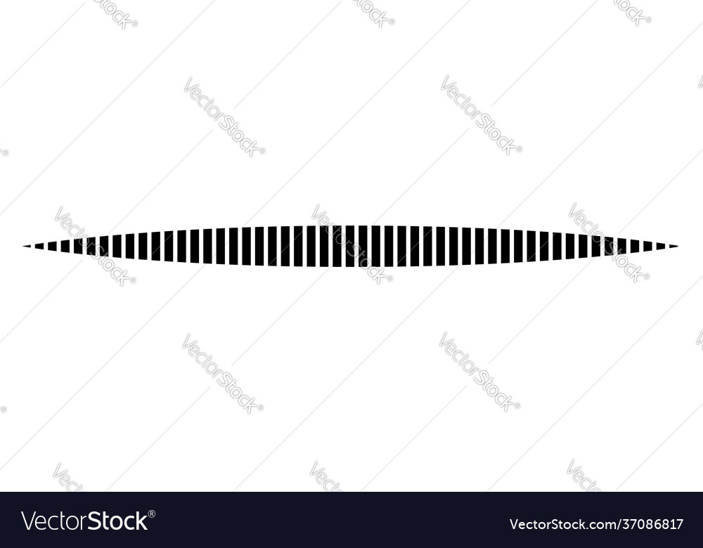 Horizontal gestrichelte Segmentlinien Designform Vector Image Horizontal gestrichelte Segmentlinien Designform
