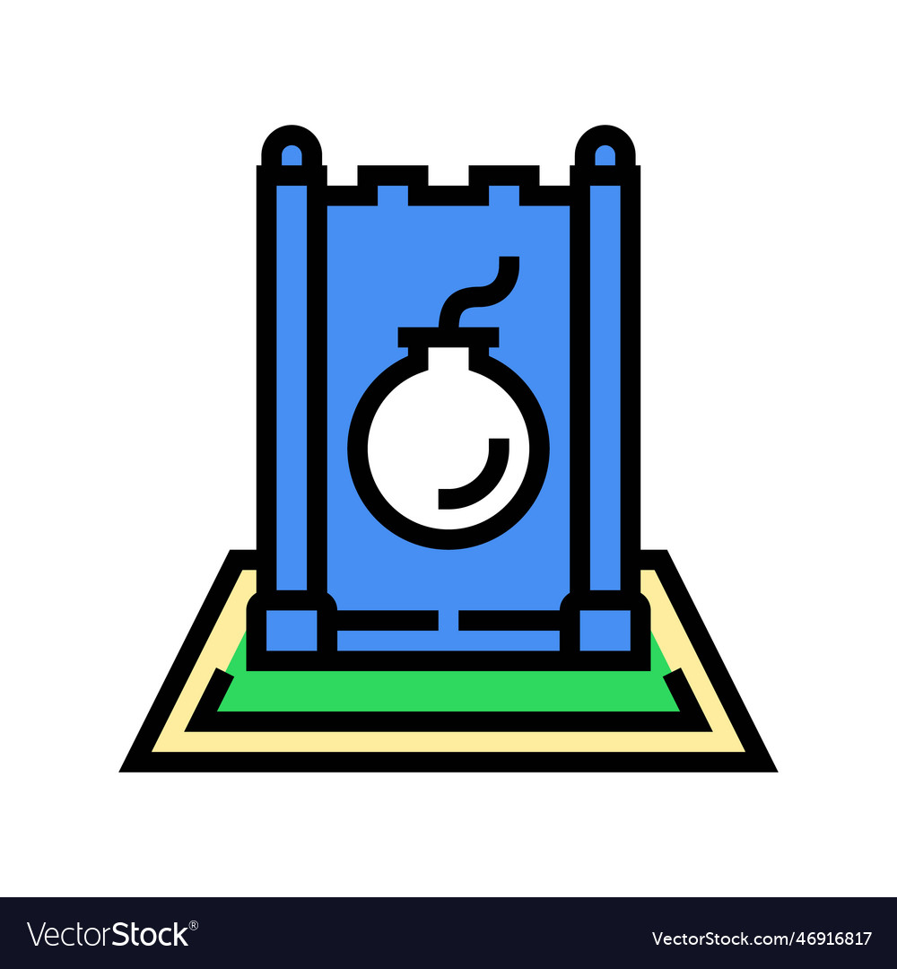 Stratego board game color icon