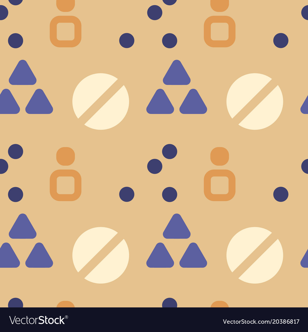 Strong system structure seamless pattern