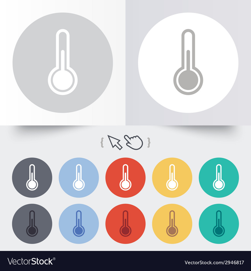 Thermometer Zeichen Symbol Temperatur Symbol