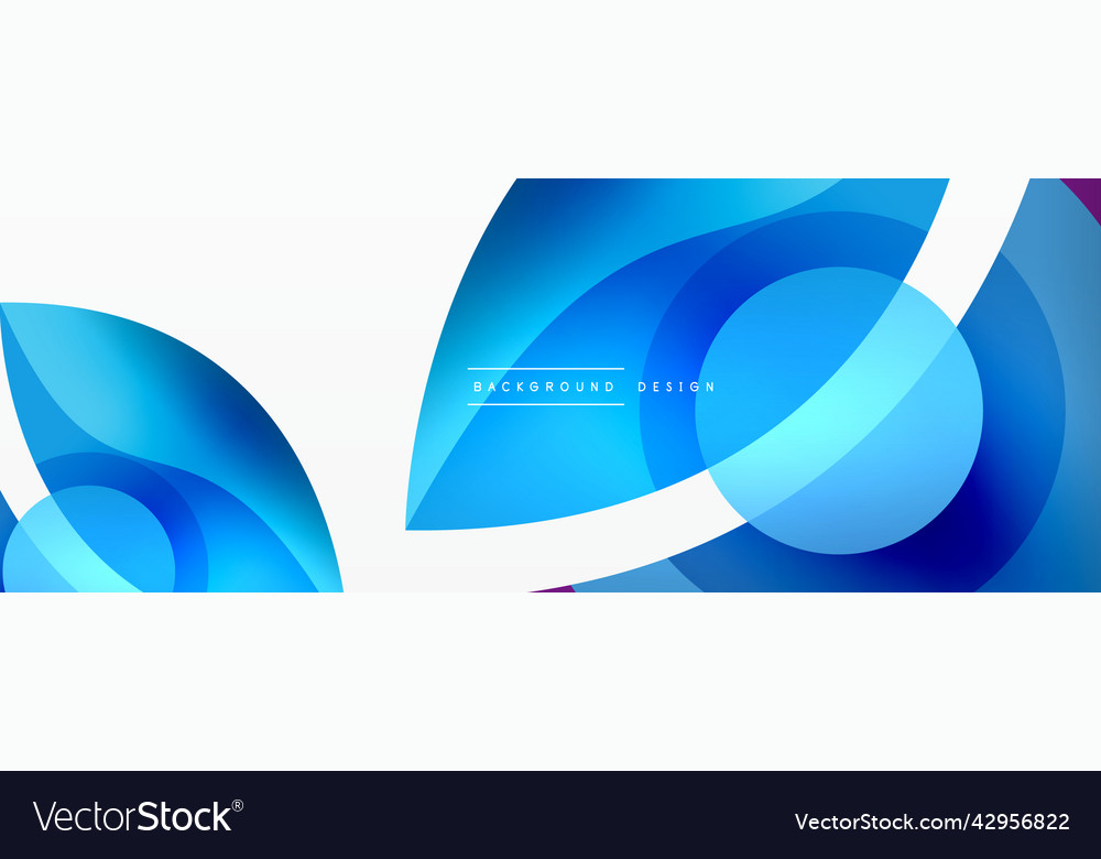 Abstract background with color geometric shapes vector image Abstract background with color geometric shapes