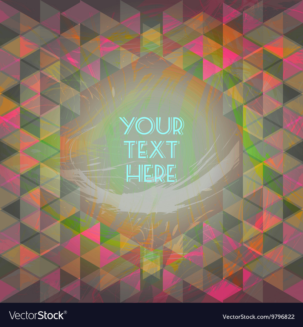 Abstract dark red and green design with your text