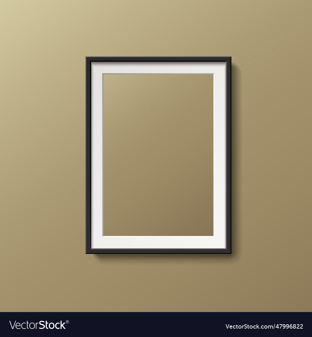 Blank picture frame