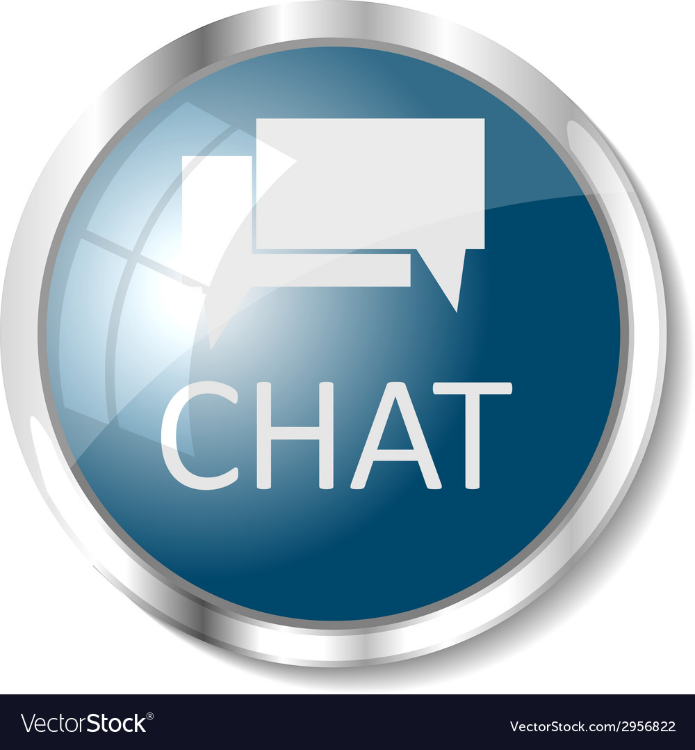 Blue web button