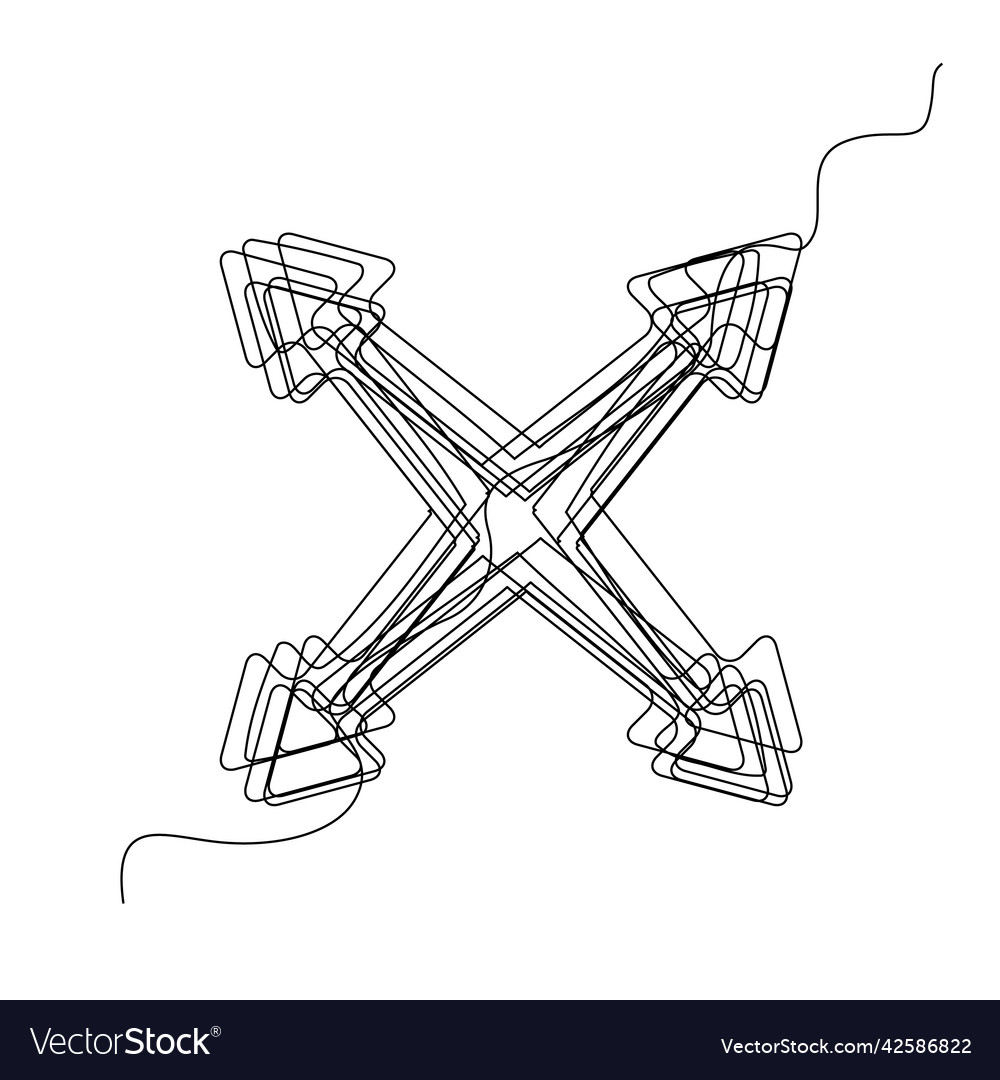 Cartoon arrow game interface element cursor