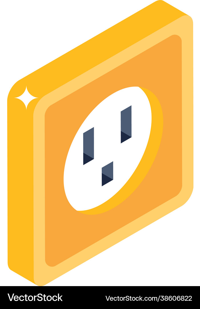 Plug socket Royalty Free Vector Image - VectorStock