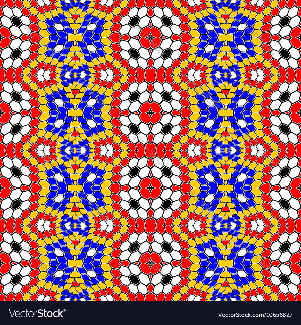 Design seamless colorful mosaic pattern