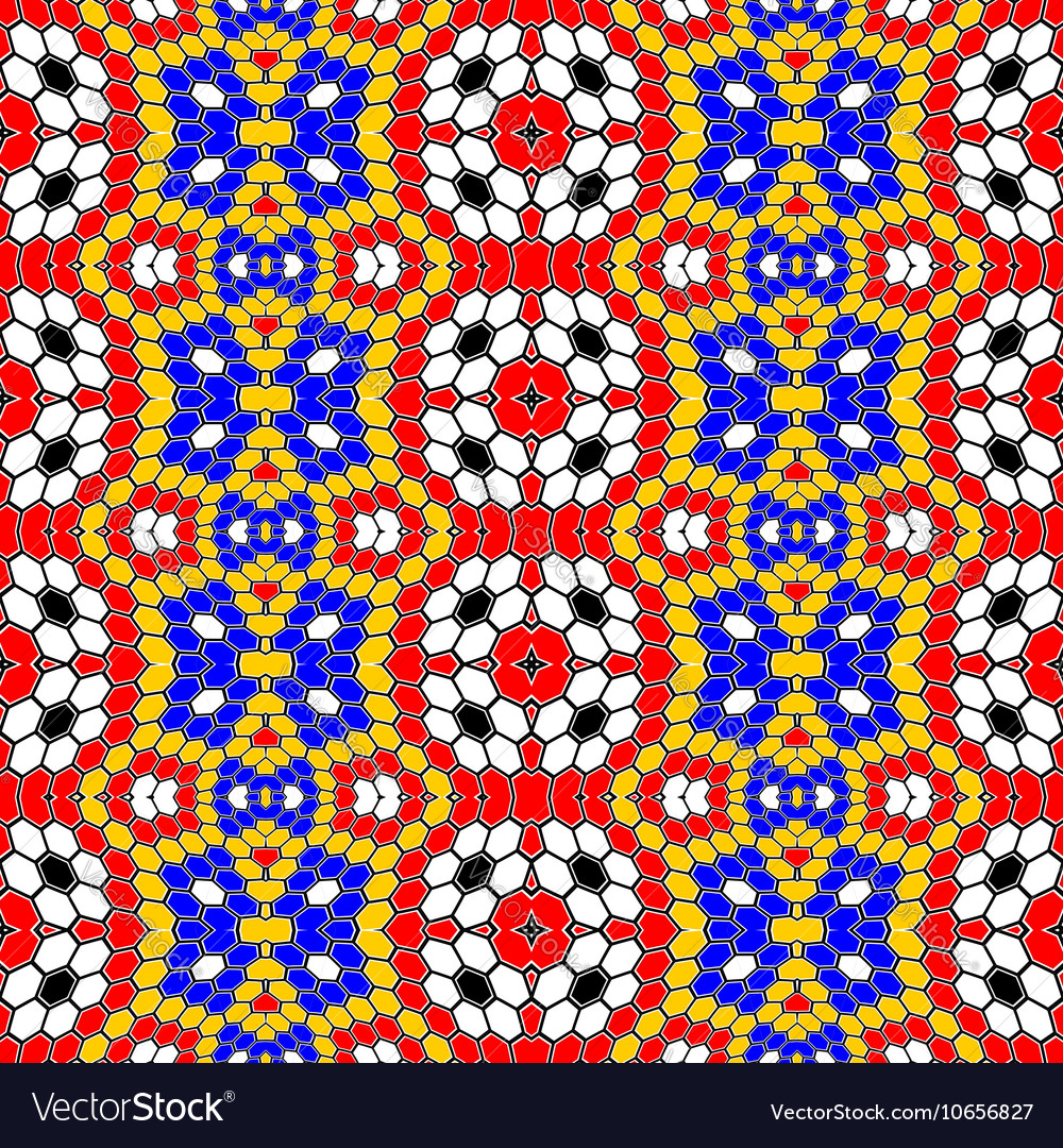 Design seamless colorful mosaic pattern