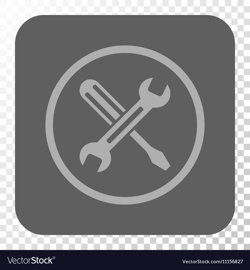Tuning rounded square button