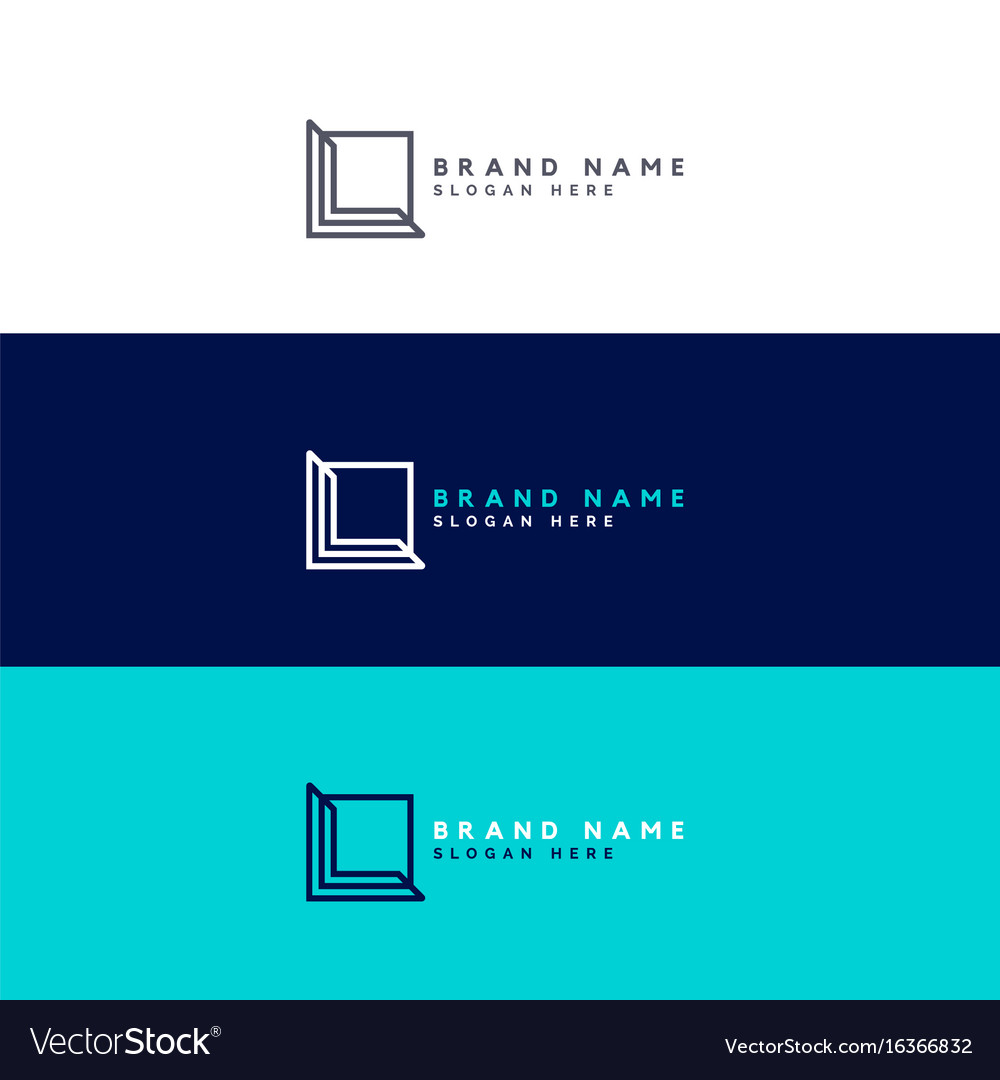 Green Logo Brand Square