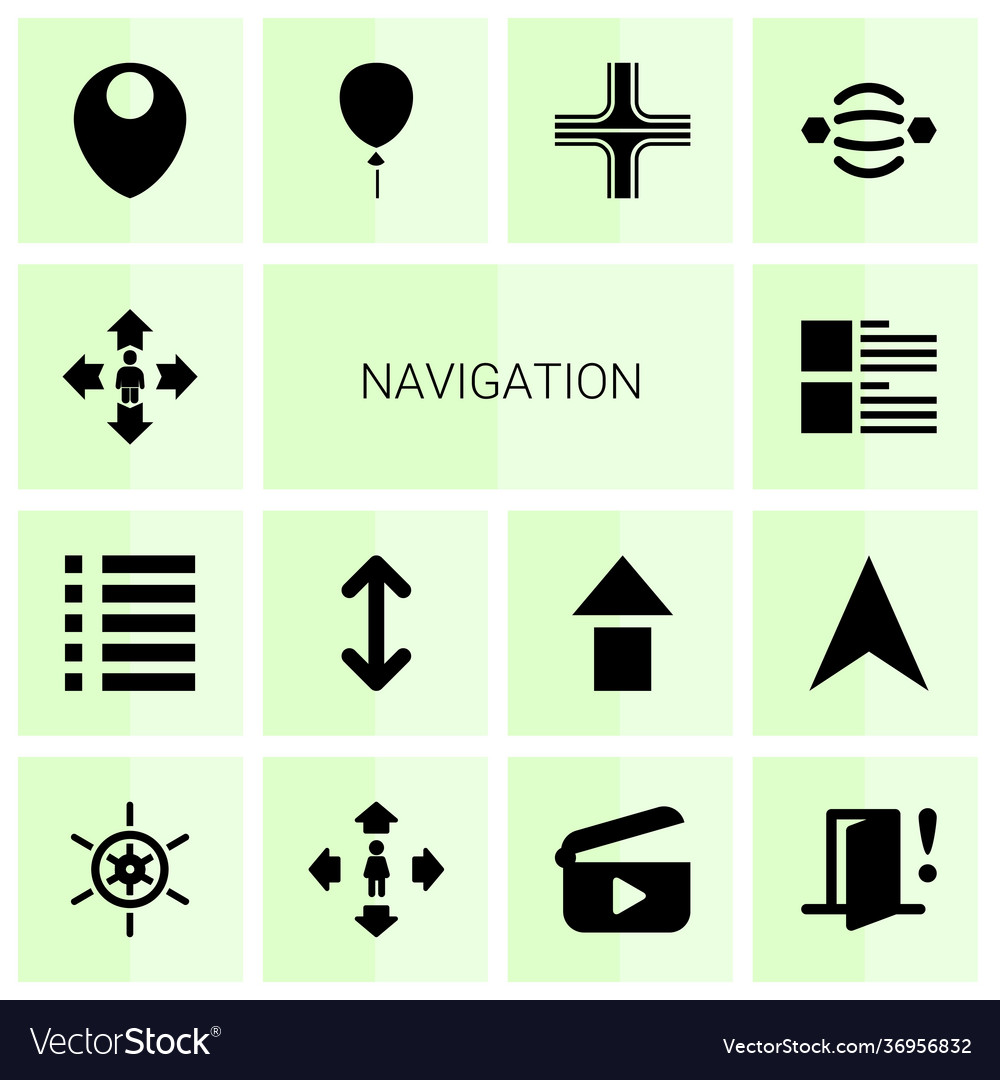 Navigation icons