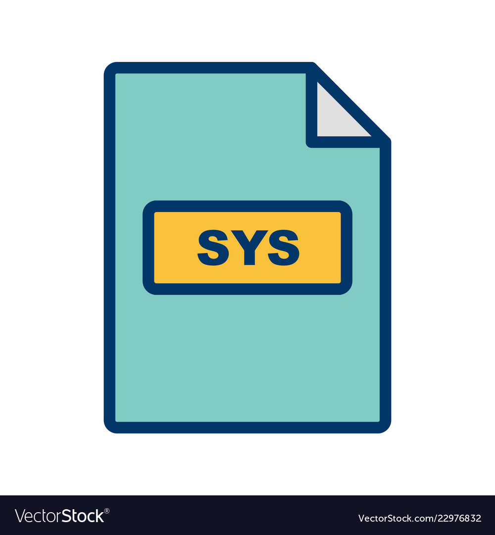 Sys icon Royalty Free Vector Image - VectorStock