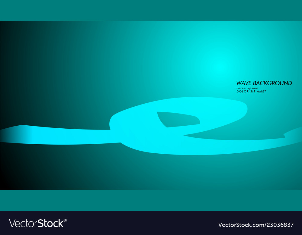 Abstract background with wave and line patterns vector image Abstract background with wave and line patterns