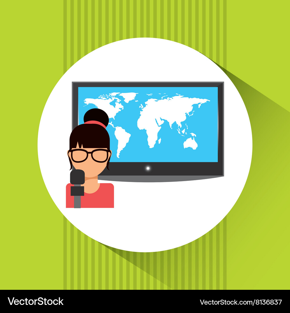 Breaking News Design Royalty Free Vector Image