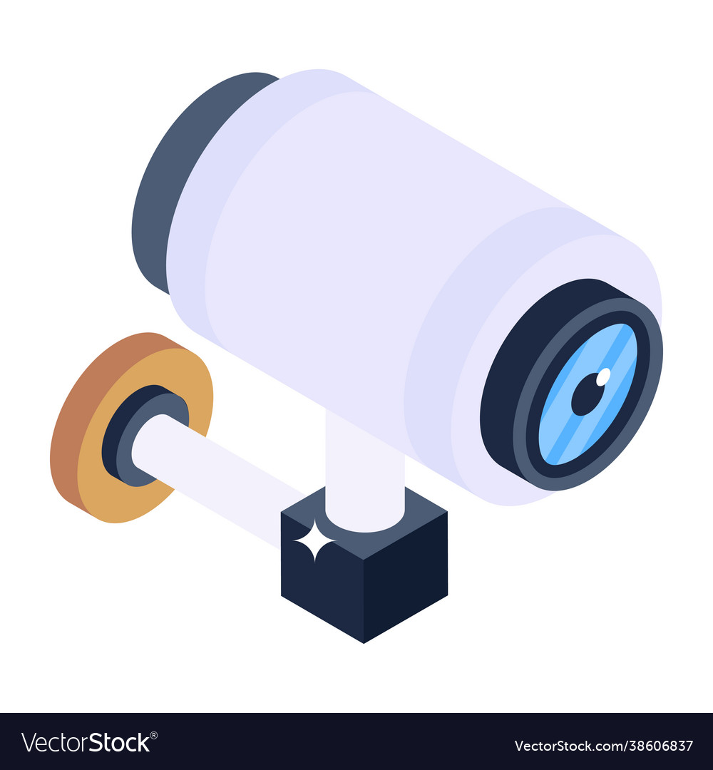Cctv camera Royalty Free Vector Image - VectorStock