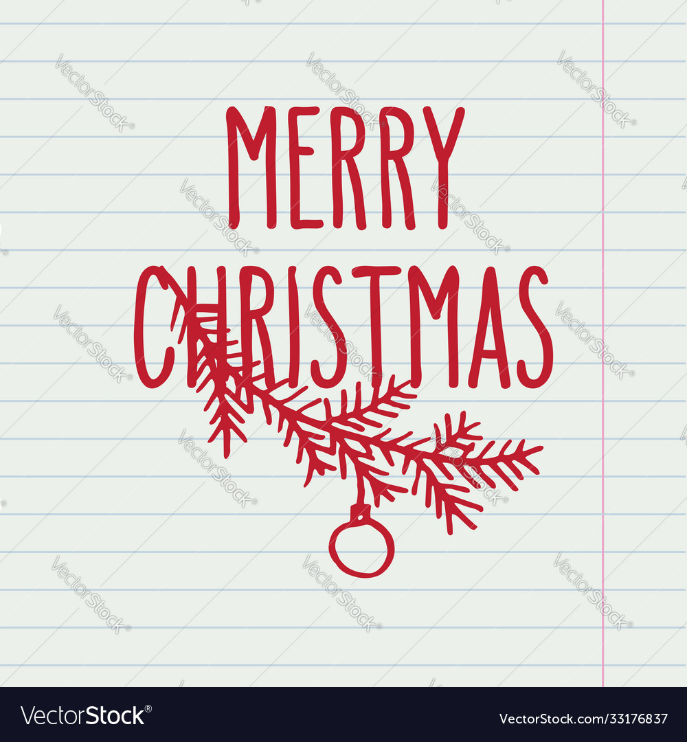 Christmas greeting card