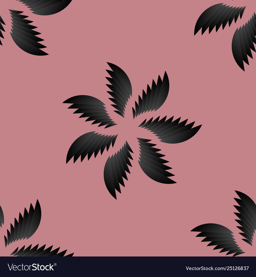 Geometric abstract pattern from repetitive shapes