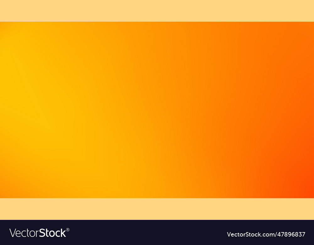 Orange gradient abstract background studio empty vector image Orange gradient abstract background studio empty