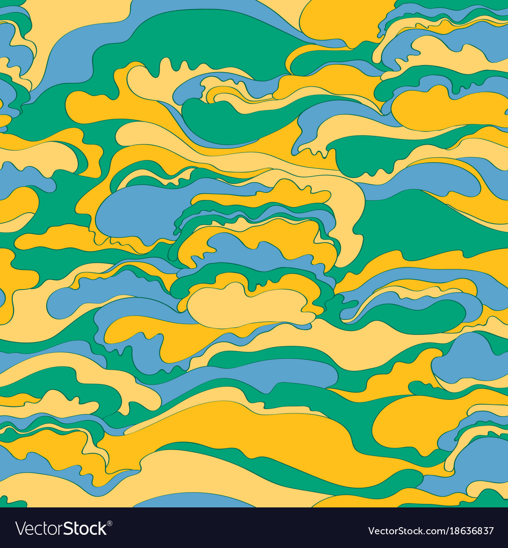 Pattern with the image of cream texture