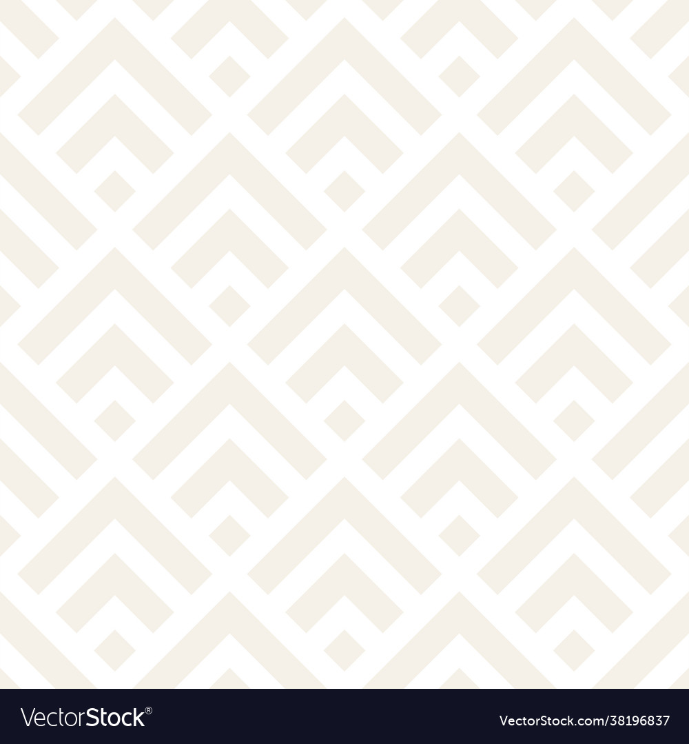 Seamless subtle lines mosaic pattern vector image Seamless subtle lines mosaic pattern