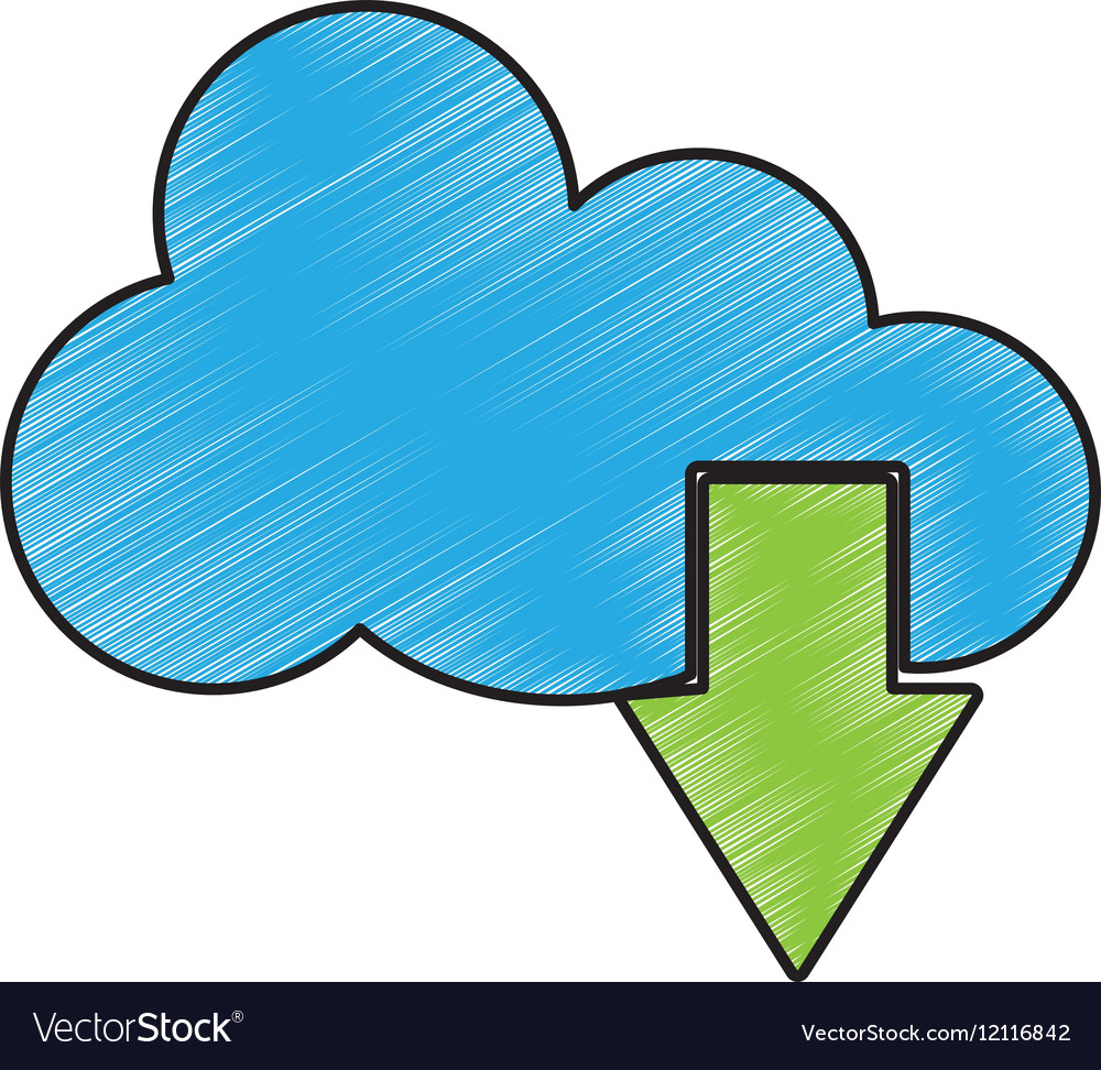 Cloud storage icon image