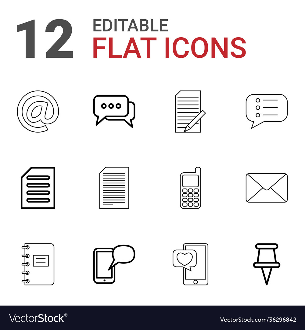 Message icons
