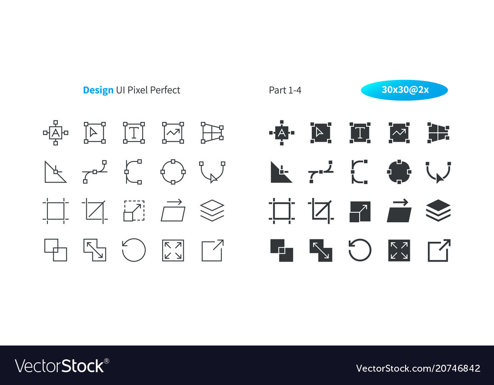 Pixel Perfect UI Icons - Minimal Set