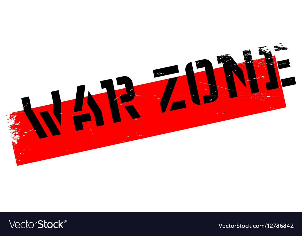 War Zone Gummistempel