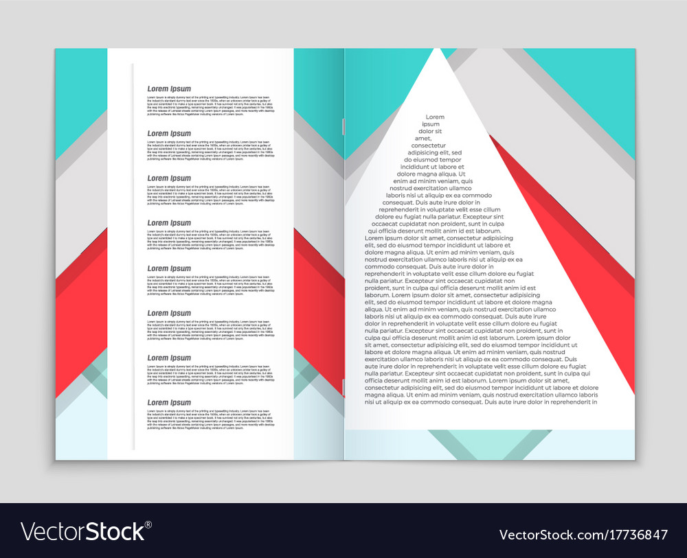 Abstract layout background set for art