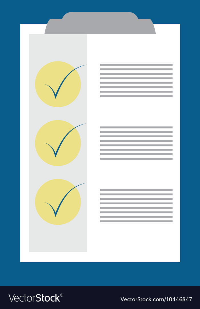Check list delivery design