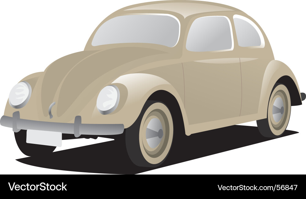 Classic car Royalty Free Vector Image - VectorStock