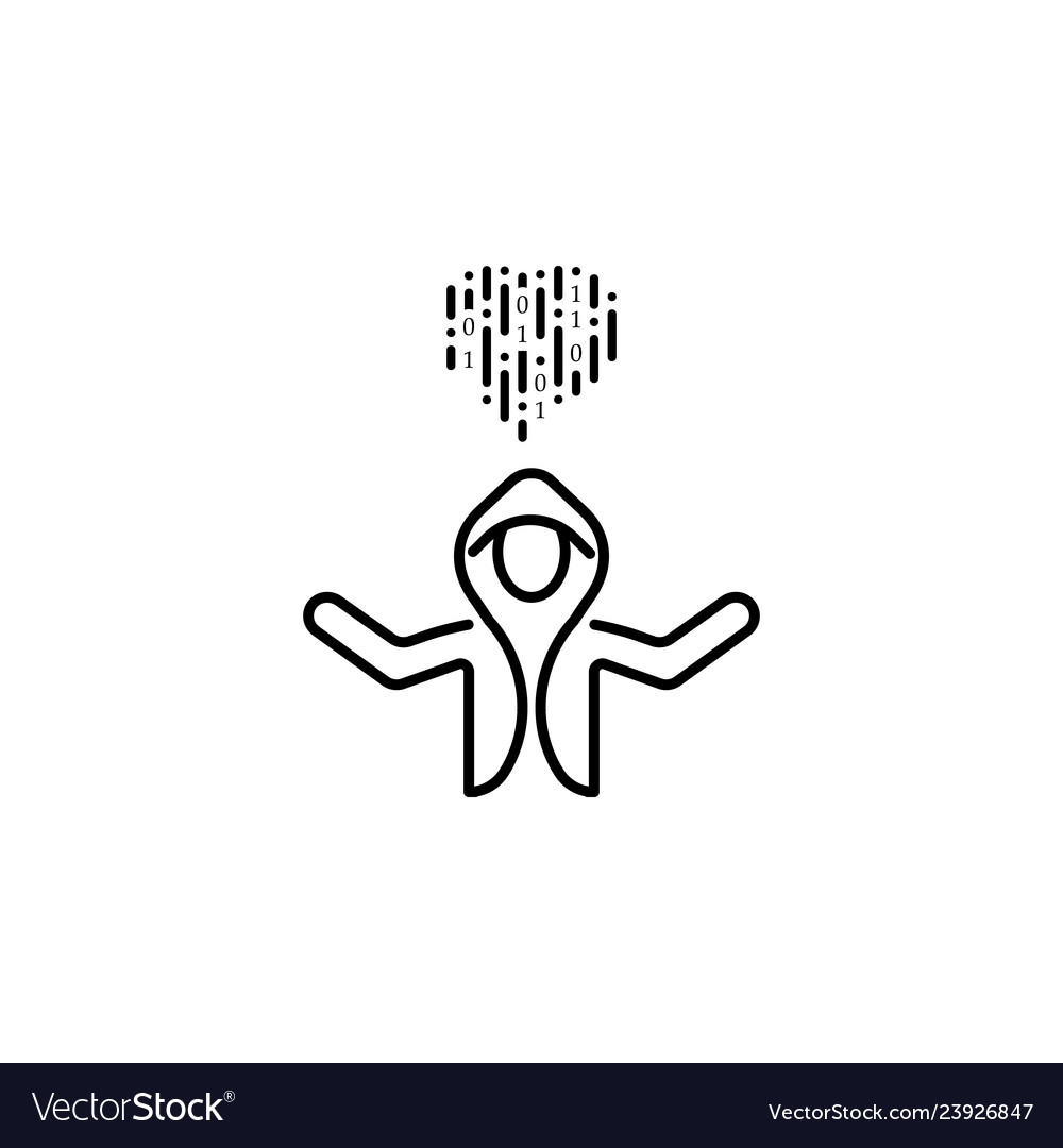 Hacker Icon - Cybercrime