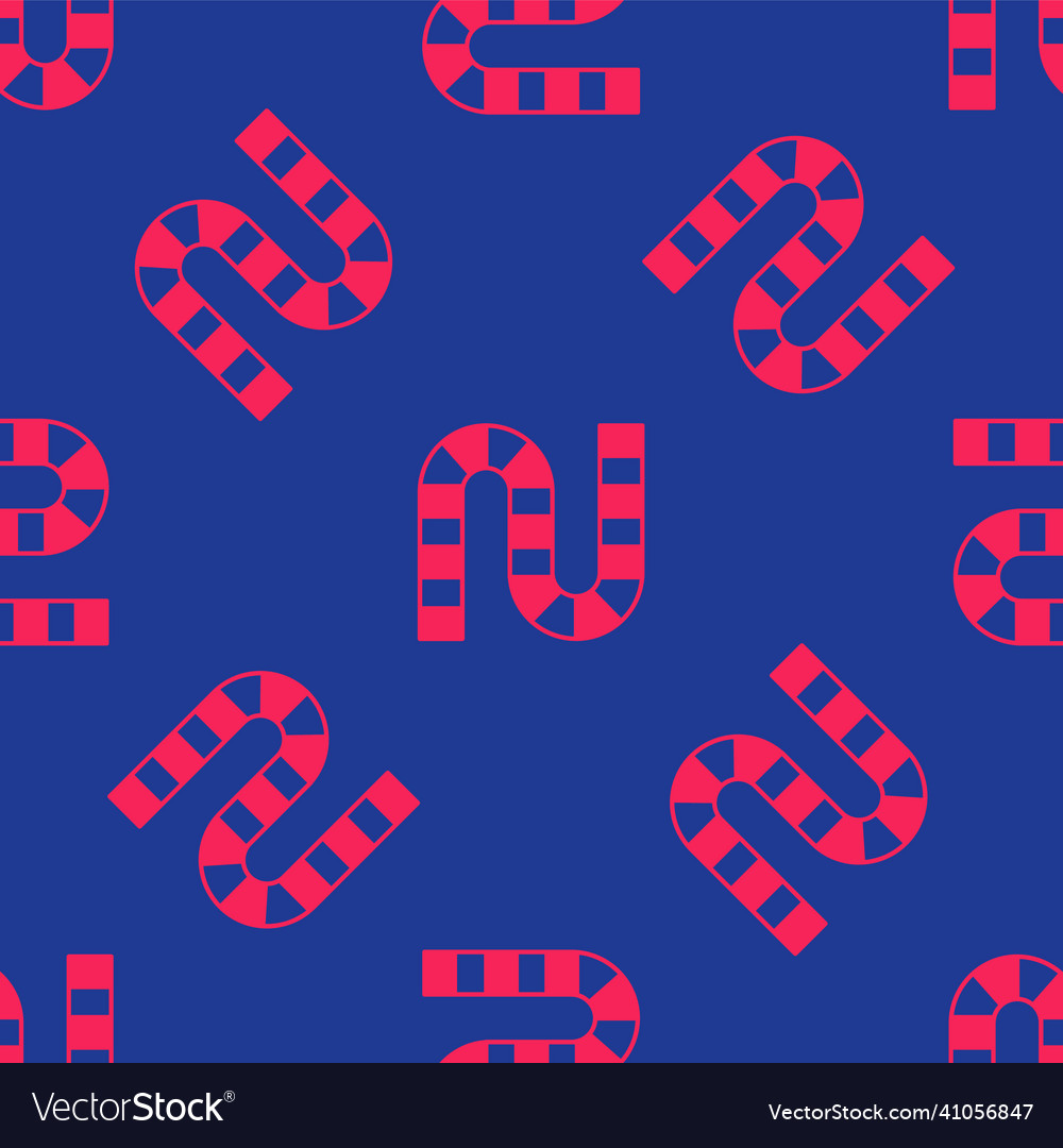 Red board game icon isolated seamless pattern Vector Image Red board game icon isolated seamless pattern