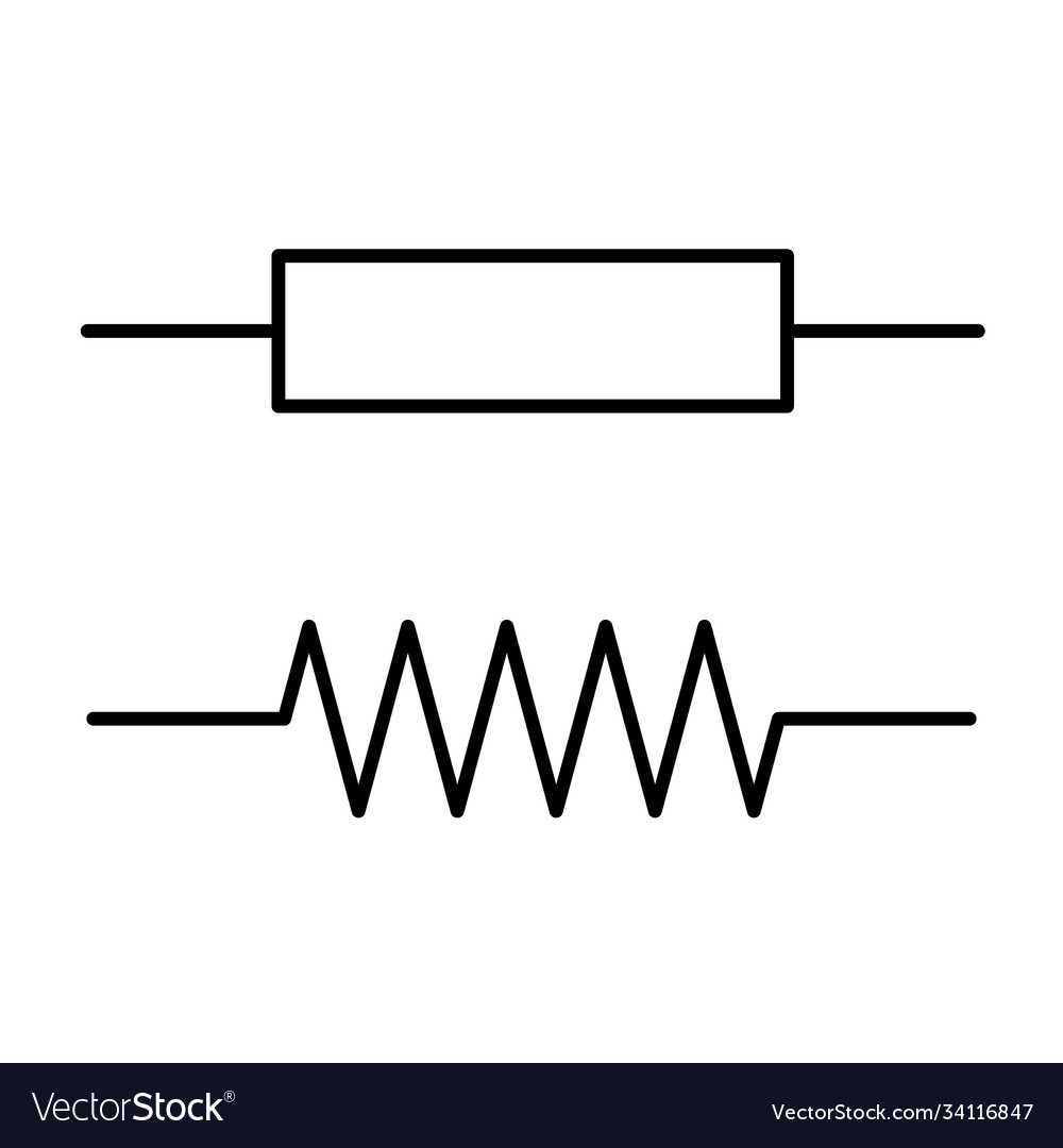 symbol-resistor-electrical-resistance-the-vector-image